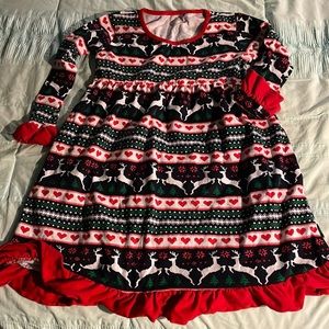 OFC boutique Christmas dress Sz 8/10